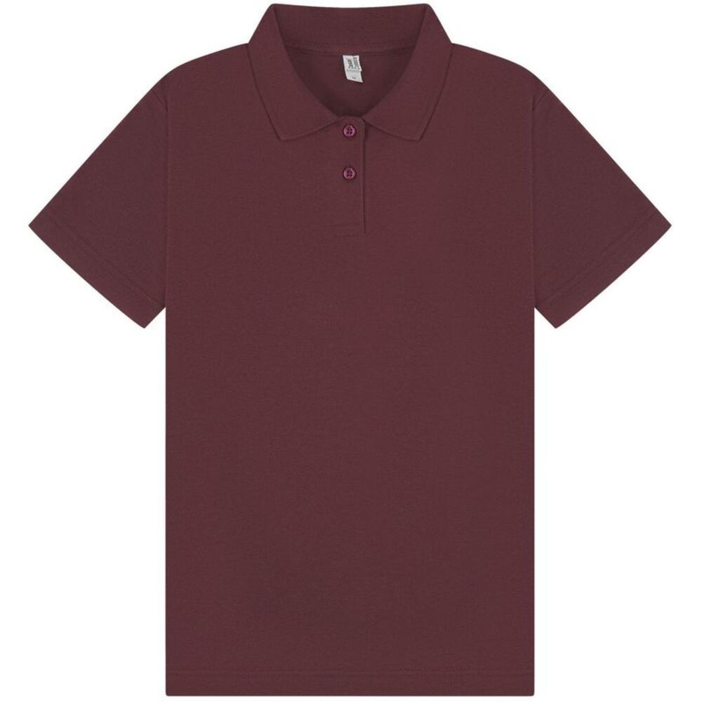 Casual Classic Womens/Ladies Polo / Maroon